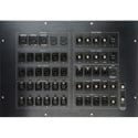 Photo of Custom opticalCON Fiber / Video / Intercom / DANTE/ Audio/ Control Panel Truck I/O Panel