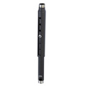 Chief Adjustable Extension Column - 9-12Inch Extension - Black