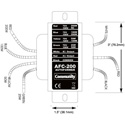 Community Pro Loudspeakers AFC200 200 Watt 70/100 Volt Line Loudspeaker Auto-Transformer