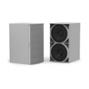 Community IS6-218W Medium Power Dual 18 Inch Subwoofer White