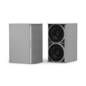 Community IS8-212W High Power Dual 12 Inch Subwoofer White
