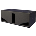 Community VLF208B Dual 8-Inch Bandpass Micro Subwoofer Black