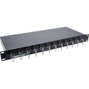 Photo of Camplex opticalCON MTP NO12FDW-A to (12) ST Female Single Mode Breakout Rack Mount
