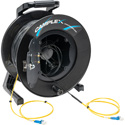 Photo of Camplex CMX-LTR02LC-0250 2-Channel LC Single Mode Indoor-Outdoor Fiber Optic Snake Reel - 250 Foot