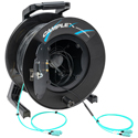 Photo of Camplex CMX-LTR02SCM0500 2-Channel SC Multimode Indoor-Outdoor Fiber Optic Snake Reel - 500 Foot