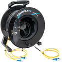 Photo of Camplex CMX-LTR04LC-0250 4-Channel LC Single Mode Indoor-Outdoor Fiber Optic Snake Reel - 250 Foot