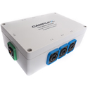 Photo of Camplex CMX-NEMA-MTPDUO opticalCON MTP NO12FDW-A to (6) DUO NO2-4FDW-A Single Mode Breakout Box