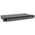 Photo of Camplex CMX-OPRBX-12 24-Port ST to ST Singlemode Simplex Fiber Optic Feedthru Rackmount Cabinet 1RU