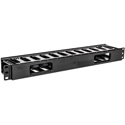 Camplex Plastic Single Side Cable Manager With Cover 1RU