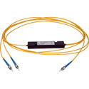 Photo of Camplex CMX-SM1X2ST Single Mode ST Fiber Optic 1x2 Splitter Cable - 3 Foot