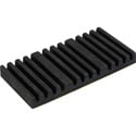 Camplex 12 Position Fiber Plastic Splice Board with Peel and Stick Backing