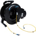 Camplex CMX-TFR02ST-0500 TiniFiber 2-Channel ST-Single Mode Armored Tactical Fiber Optic Snake on Reel - 500 Foot