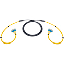 Photo of Camplex TiniFiber 12-Channel LC-Single Mode Armored Tactical Fiber Optic Snake - 100 Foot
