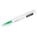 Photo of Camplex CMX-TL-1402 One-Click Cleaner for Fiber Optic Connectors 2.5mm SC/ST APC/UPC - White Green Tip