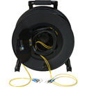 Photo of Camplex 2-Channel ST Single Mode Fiber Optic Tactical Snake on Reel - 250 Foot