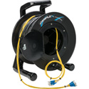 Photo of Camplex CMX-TR04LC 4-Channel LC Single Mode Tactical Fiber Optic Broadcast Cable on Reel - 1750 Foot