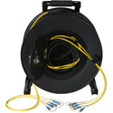 Photo of Camplex 4-Channel ST Single Mode Fiber Optic Tactical Snake on Reel - 250 Foot