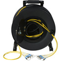 Photo of Camplex 4-Channel ST Single Mode Fiber Optic Tactical Snake on Reel - 750 Foot