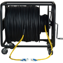 Photo of Camplex CMX-TR12LC 12-Channel LC Single Mode Tactical Fiber Optic Broadcast Cable on Reel - 1750 Foot