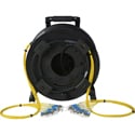 Photo of Camplex 12-Channel ST Single Mode Fiber Optic Tactical Snake on Reel - 250 Foot