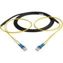 Camplex 2-Channel LC Single Mode Fiber Optic Tactical Snake 10 Foot