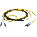 Photo of Camplex CMX-TS02ST 2-Channel ST Single Mode Tactical Fiber Optic Snake 50 Foot