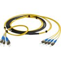 Photo of Camplex CMX-TS04ST 4-Channel ST Single Mode Tactical Fiber Optic Snake 250 Foot