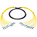 Photo of Camplex CMX-TS08ST-0025 8-Channel ST Single Mode Fiber Optic Tactical Snake 25 Foot