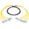 Photo of Camplex CMX-TS08ST 8-Channel ST Single Mode Tactical Fiber Optic Cable - 250 Foot