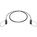 Photo of Camplex CMX-X1Q02M QPC QMini HMA Compatible 2-Fiber OM4 Multimode Expanded Beam Fiber Optic Cable - 6 Foot