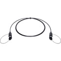 Camplex QPC QMini HMA Compatible 2-Fiber OM4 Multimode Expanded Beam Fiber Cable - 10 Foot