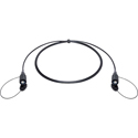 Photo of Camplex QPC QMini HMA Compatible 2-Fiber OM4 Multimode Expanded Beam Fiber Cable - 15 Foot