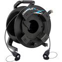 Camplex QPC QMini HMA Compatible 4-Fiber Single Mode Expanded Beam Fiber Cable on Reel - 250 Foot