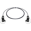Photo of Camplex CMX-X3Q04S QPC QFoca 4-Fiber Single Mode Hermaphroditic Tactical Fiber Optic Cable - 250 Foot