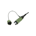 Camplex 4-Channel OM3 Multimode Expanded Beam NEUTRIK FIBERFOX EBC NKO4M3-FG Fiber Cable - 10 Foot