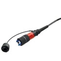 Photo of Camplex XTREME 2-Channel Single Mode Expanded Beam NEUTRIK FIBERFOX EBC15 NKOX2S-FX-Fiber Cable - 100 Foot