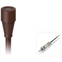 Countryman B3W4FF05CSR B3 Omni Lavalier Mic for Audio 2000 / Sennheiser with 3.5mm Locking - Cocoa