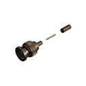 Photo of Coax Connectors 10-005-B126-EF1 Ultra HD 12G BNC Straight Crimp / Crimp Plug for Belden 1855A/4855R - 75 Ohm - 100 Pack