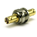 Coax Connectors 52-503-D66 DIN 1.0/2.3 Insulated Bulkhead Jack to Jack Adaptor - 75 Ohm 12Ghz