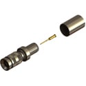 Coax Connectors 52-005-B6-FC1 DIN 1.0/2.3 Crimp/Crimp Plug True 75 ohm/12G for Belden 1694A / 1694F - 100 Pack