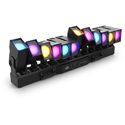 Chauvet COLORado PXL Curve 12 Pixel-mappable Motorized IP65-rated 12x RGBW DMX LED Batten with Zoom/Tilt & Color Control