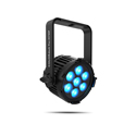 Chauvet COLORdash PAR H7X IP Portable RGBWA-UV LED Indoor/Outdoor DMX Wash Light with IP65 Powercon Cord and Gel Frame
