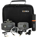 Photo of Comica CVM-WS50B Wireless Lavalier Microphone Kit for Smartphones (Li-Ion)