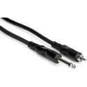 Photo of Hosa CPR-103 Unbalanced 1/4 Inch TS to RCA Interconnect 3 ft.