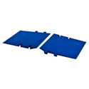 Photo of Cross Guard ADA Ramp Attachments for CP1X125-GP LineBacker - Blue