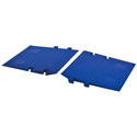 Photo of Cross Guard ADA Ramp Attachments for Guard Dog GD5X125 - 3 Foot - Blue