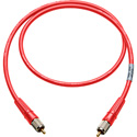Photo of Laird CR-CR Canare LV-61S RCA to RCA Video Cable - 18 Inch Red