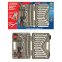 Photo of Crescent CTK70MP 70-Piece Ratchet & Combination Wrench Professional Tool Set with Hard Case and Wrap