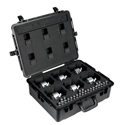 Photo of Creamsource K-CS-LNX-4-X6 6x LNX 4-Way Mounts with 24x Mount Pins and Hardcase for Vortex4 Vortex8 and Vortex24