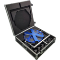 Creamsource K-CSX-1200-C-PRO SpaceX 1200W RGBAW LED Lamp Head with 115-Degree Beam and Yoke Pro Kit w/Hardcase & Optics